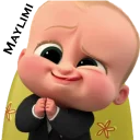 Sticker from The Boss Baby By @UzAdmin