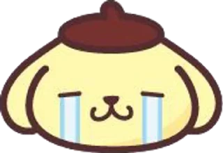 😭 emoji pompompurin Telegram sticker 11 of 16