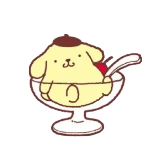 🍓 emoji pompompurin Telegram sticker 11 of 22