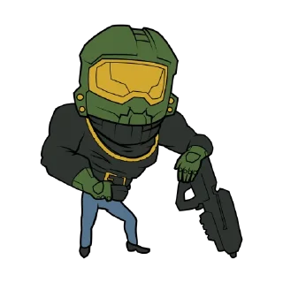 Sticker from Halo Capsule