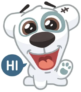 Sticker from spottyVkDog