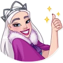 Sticker from The Snow Queen