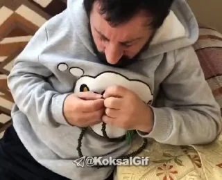 🤲 emoji @KoksalGif 🤲📿🕋 Telegram sticker 15 of 50