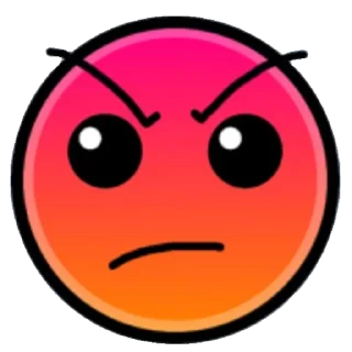 😡 emoji Geometry Dash фандом 5 Telegram sticker 14 of 120