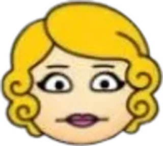 🌟 emoji Блондинка Telegram sticker 18 of 25