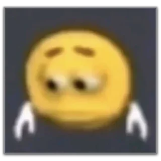 😞 emoji АХУЕНЫЕ СТИКЕРЫ Telegram sticker 14 of 20