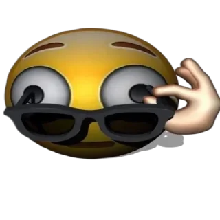 😨 emoji АХУЕНЫЕ СТИКЕРЫ Telegram sticker 1 of 20