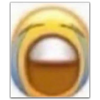 😭 emoji АХУЕНЫЕ СТИКЕРЫ Telegram sticker 17 of 20