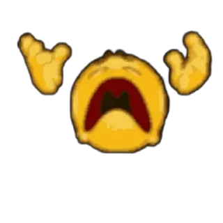 😩 emoji АХУЕНЫЕ СТИКЕРЫ Telegram sticker 6 of 20