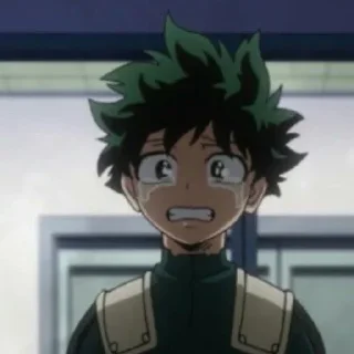 💚 emoji 💚~Изуку Мидория~💚 Telegram sticker 21 of 120