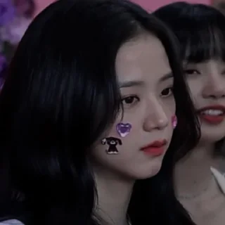 😕 emoji jisoo Telegram sticker 22 of 90