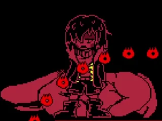 😠 emoji StoryFell Chara|            By @XT_Sans ➡️ @Ctikerubot Telegram sticker 12 of 25