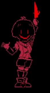 😈 emoji StoryFell Chara|            By @XT_Sans ➡️ @Ctikerubot Telegram sticker 23 of 25