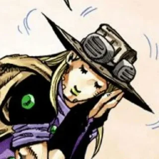 Sticker from Gyro Zeppeli