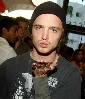 ❤️ emoji Aaron Paul Telegram sticker 1 of 22