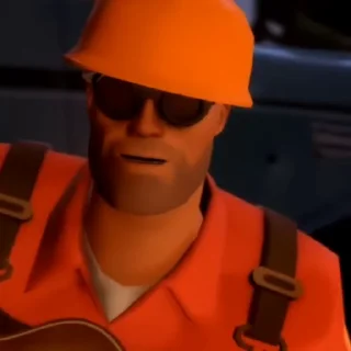 Sticker from Team fortress 2