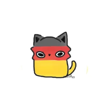 🐱 emoji Германия Telegram sticker 22 of 28