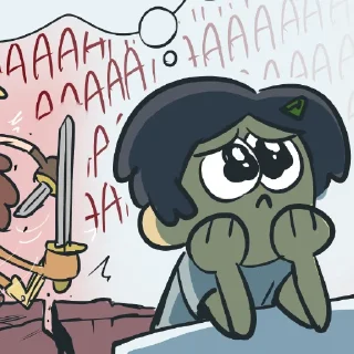 🥺 emoji autistic Marcy Telegram sticker 22 of 27
