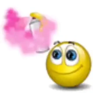 Sticker from cute