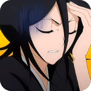 🫥 emoji Блич Telegram sticker 14 of 38