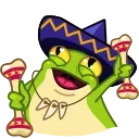 🕺 emoji Frog Witch Telegram sticker 13 of 15