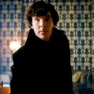 Sticker from Sherlock Holmes @tkiiri