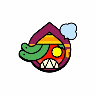 Sticker from Dew Official pins