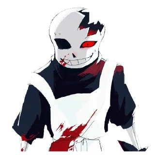 Sticker from Horror! Sans