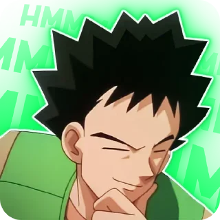 🤔 emoji БОЛЬШЕ ⇨ @CLOOBHUB АНИМЕ СТИКЕРЫ ДЖОДЖО МГА КРД ТГ Telegram sticker 23 of 50