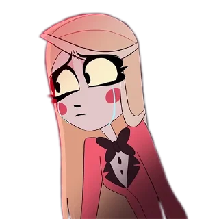 😭 emoji Hazbin Hotel Telegram sticker 23 of 26