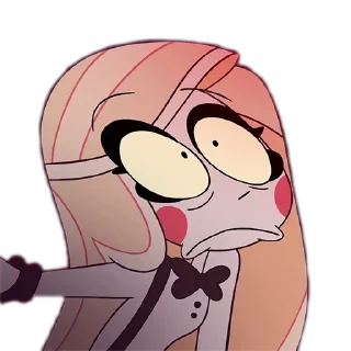😱 emoji Hazbin Hotel Telegram sticker 24 of 26
