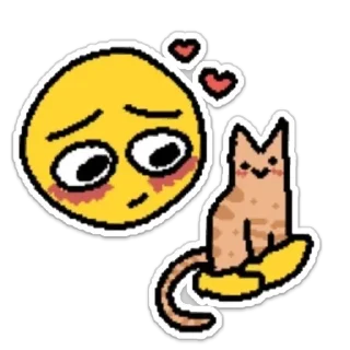 🐈 emoji ♡︎♡︎♡︎ Telegram sticker 21 of 45