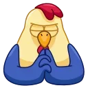 ☹️ emoji Shaitan Chick Telegram sticker 8 of 30