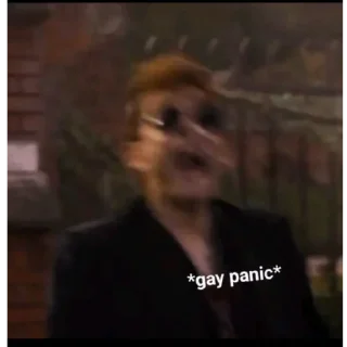 Sticker from Good Omens