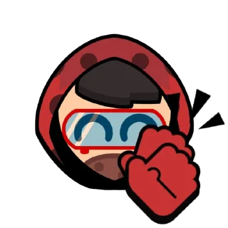 👏 emoji ONI OTIS PINS Telegram sticker 7 of 108