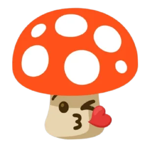 🍄 emoji Хайповие мухамори Telegram sticker 5 of 13