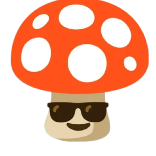 🔳 emoji Хайповие мухамори Telegram sticker 13 of 13
