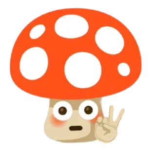 🍄 emoji Хайповие мухамори Telegram sticker 10 of 13