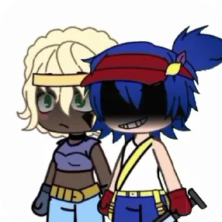 👍 emoji Всратые гача стикеры😇🎀 Telegram sticker 14 of 39