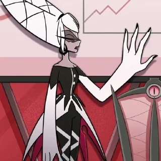 🌟 emoji Carmilla • @HazbinHotelStickers Telegram sticker 14 of 50