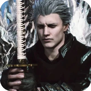 ✋ emoji DMC AN_Dark Vergil Telegram sticker 18 of 94