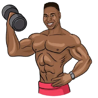 💪 emoji Adult Industry Telegram sticker 19 of 36