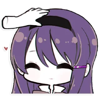 ☺️ emoji Yuri by @anime_stickerr Telegram sticker 10 of 20