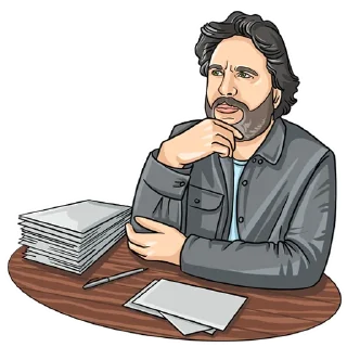 🤔 emoji Adult Industry Telegram sticker 9 of 36