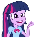 ✊️ emoji Twilight Sparkle [EG] | By @Egor418 Telegram sticker 21 of 120