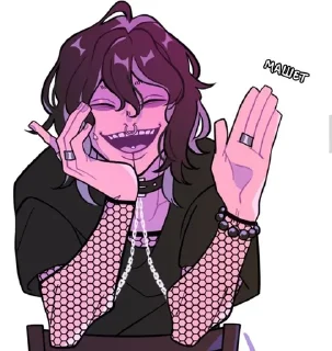 🌟 emoji Grazzill AND Gladiolus Telegram sticker 22 of 112