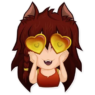 😍 emoji Бесконечное лето Telegram sticker 18 of 44