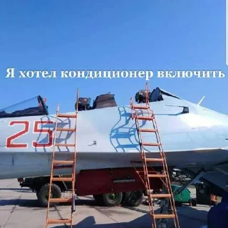 😅 emoji ☁️Su-30SM☁️ Telegram sticker 24 of 66
