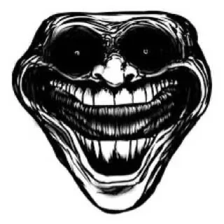 😳 emoji Troll Face ➡️ @Ctikerubot Telegram sticker 10 of 44