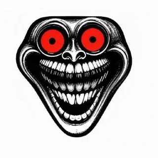 😱 emoji Troll Face ➡️ @Ctikerubot Telegram sticker 22 of 44